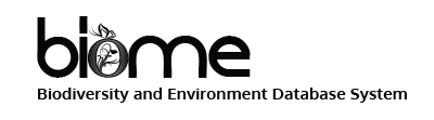BIOME - Biodiversity and Environment Database System